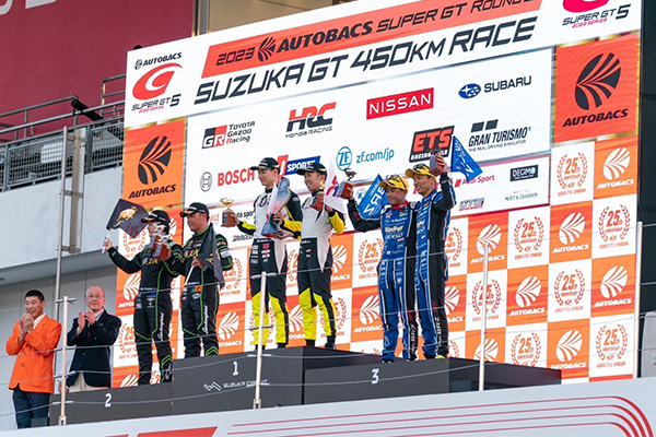 レーシングドライバー 松浦孝亮氏「SUPER GT第5戦」で2位表彰台！