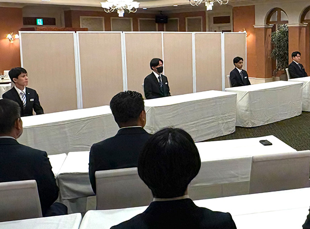 中村オートパーツ 2026年度　入社式