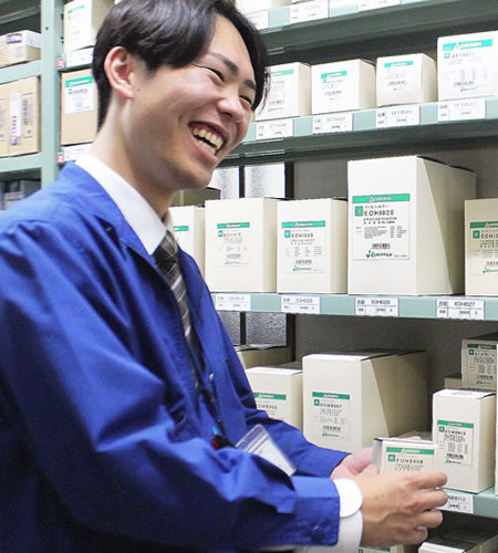 入社2年目、単独でのルート営業